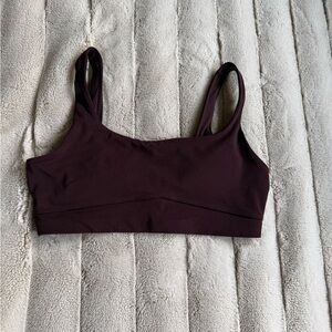 🥳 *SALE* Vuori All The Form Bra, Raisin, Size Small